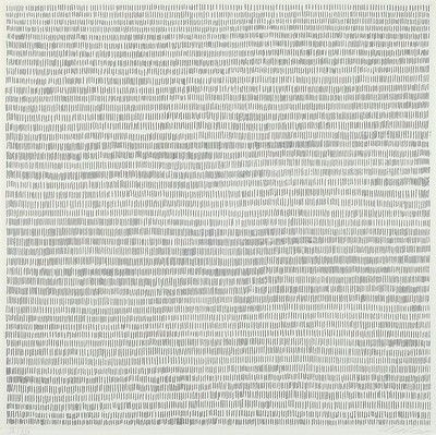 Günther Uecker, geb. 1930, "Nagelreihen", Radierung, num. 7/30, handsigniert, 35 x 35 cm, unter Glas, Rahmen 74 x 74 cm