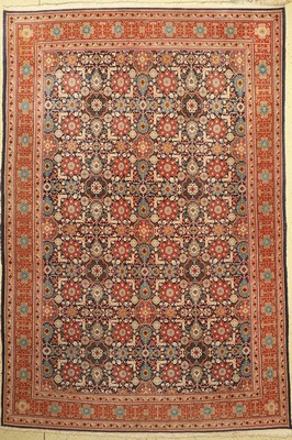 Täbriz fein, Persien, um 1950, Korkwolle, ca. 320 x 217 cm, guter Zustand