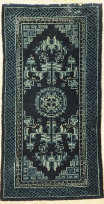 Pao Tow,antik China, um 1920, Wolle auf Baumwolle, ca. 107 x 55 cm, guter Zusatnd, leicht verschmutzt