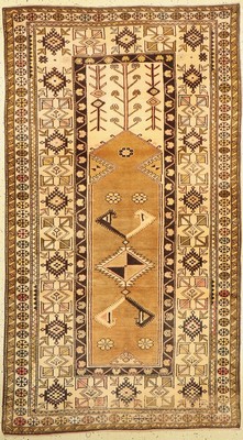 Melas alt, Türkei, um 1940, Wolle auf Wolle, ca. 220 x 124 cm, leicht verfärbt