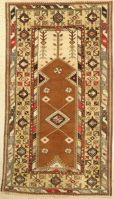 Melas alt, Türkei, um 1940, Wolle auf Wolle, ca. 205 x 125 cm, Mittlere Gebrauchsspuren, verkürzt