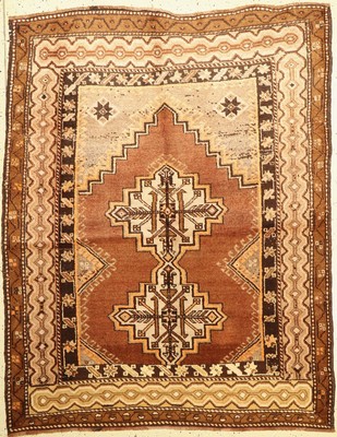 Kars alt, Türkei, um 1940, Wolle auf Wolle,ca. 190 x 150 cm, Leichte Gebrauchsspuren