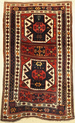 Yürük alt, Türkei, um 1930, Wolle auf Wolle, ca. 190 x 120 cm, Leichte Gebrauchsspuren