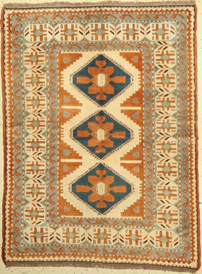 Kars alt, Türkei, um 1960, Wolle auf Wolle,ca. 177 x 135 cm, guter Zustand