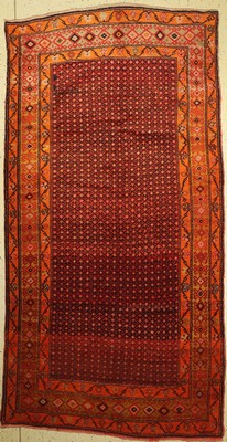 Karabagh alt, Kaukasus, um 1940, Wolle auf Wolle, ca. 310 x 158 cm, guter Zustand