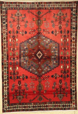 Sirdjan alt, Persien, ca. 60 Jahre, Wolle auf Baumwolle, ca. 230 x 160 cm, guter Zustand, Fleckig