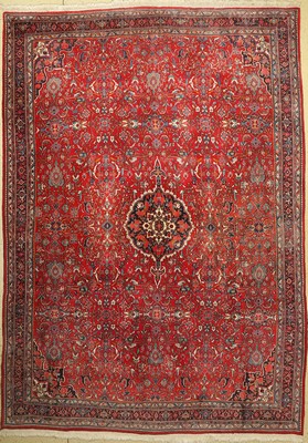 Bidjar alt, Persien, um 1950, Wolle auf Baumwolle, ca. 380 x 270 cm, guter Zustand, Reinigungsbedürftig