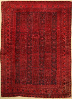 Belutsch alt, Persien, um 1940, Wolle auf Wolle, ca. 281 x 205 cm, Leichte Gebrauchsspuren, 4 cm fehlende Fransen