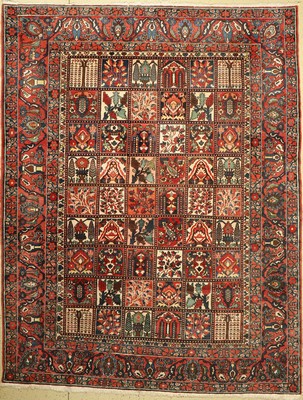 Bachtiar alt, Persien, um 1940, Wolle auf Baumwolle, ca. 355 x 277 cm, guter Zustand