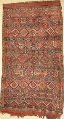 Khorasan Kordi Verneh, Persien, um 1900, Wolle auf Wolle, ca. 272 x 152 cm, Leichte Gebrauchsspuren, zwei kleine Löcher, alte Restaurierung