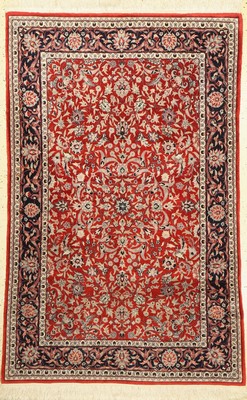 Esfahan fein, China, ca. 50 Jahre, Korkwolle, ca. 193 x 123 cm, guter Zustand