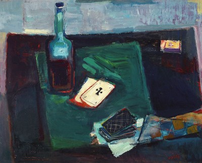 Ute Petry, 1925 Ludwigshafen-2009, studierte in Mannheim bei Paul-Berger und Carl Trummer, besuchte in den 50er Jahren die Sommerakademie von Oskar ...