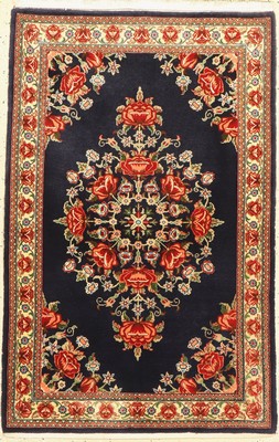Ghom Kork, Persien, ca. 50 Jahre, Korkwolle, ca. 125 x 80 cm, guter Zustand