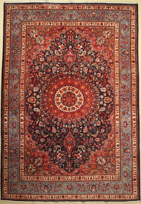 Birdjand, Persien, ca. 50 Jahre, Wolle auf Baumwolle, ca. 360 x 249 cm, guter Zustand