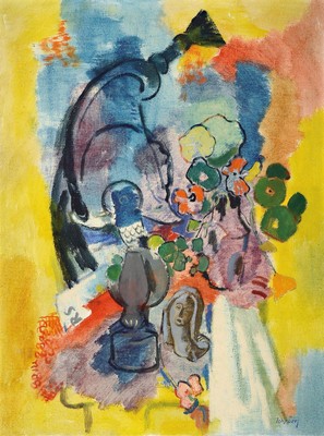Hans Schroers, 1903-1967, Mehr Licht, Öl/Lwd, rechts unten signiert, ca. 100x75cm