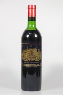 1 Flasche Chateau Palmer 1971, Margaux, ca. 75cl, Füllstand mid shoulder, unverkostet