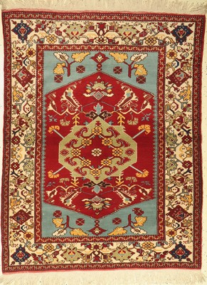 Konya alt, Türkei, um 1960, Wolle auf Wolle, ca. 166 x 133 cm, guter Zustand
