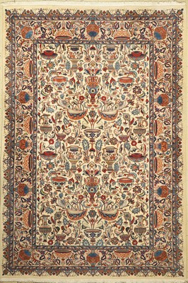 Kaschmar alt, Persien, ca. 50 Jahre, Wolle auf Baumwolle, ca. 295 x 200 cm, guter Zustand