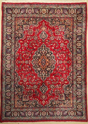 Mesched alt, Persien, ca. 60 Jahre, Wolle auf Baumwolle, ca. 335 x 252 cm, guter Zustand