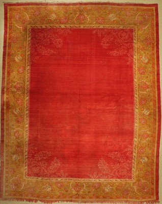 Ushak, Türkei, um 1940, Wolle auf Wolle, ca. 415 x 335 cm, EHZ: 3