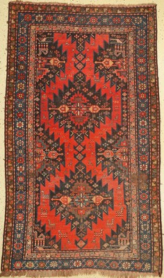 Karabagh antik, Kaukasus, um 1910, Wolle auf Wolle, ca. 199 x 121 cm, EHZ: 4