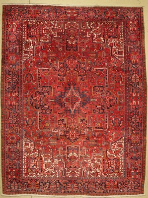 Heriz alt, Persien, um 1950, Wolle auf Baumwolle, ca. 365 x 277 cm, EHZ: 2