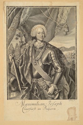 Konvolut aus 7 historischen Stichwerken, 18.- 20.Jh., Holzschnitt nach Albrecht Dürers Hl. Christopherus (1511), Wilhelm Pech: Radierung von F. ...