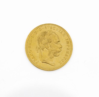 Goldmünze, 1 Dukat, Österreich-Ungarn, 1915, Franz Joseph I., offizielle Nachprägung