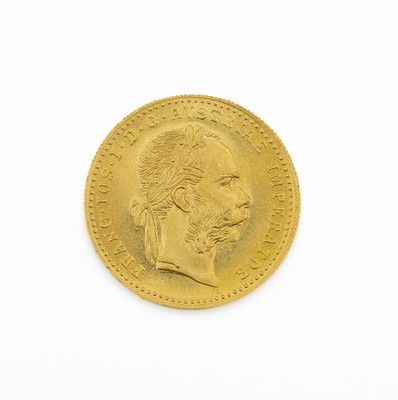 Goldmünze, 1 Dukat, Österreich-Ungarn, 1915, Franz Joseph I., offizielle Nachprägung