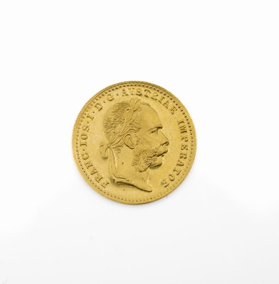 Goldmünze, 1 Dukat, Österreich-Ungarn, 1915, Franz Joseph I., offizielle Nachprägung