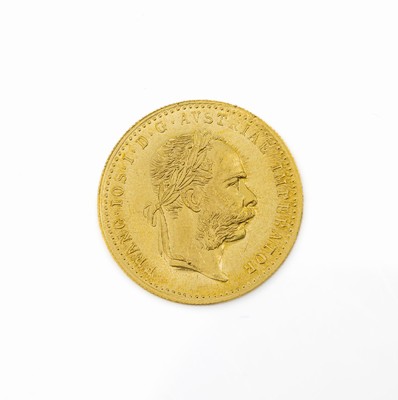 Goldmünze, 1 Dukat, Österreich-Ungarn, 1915, Franz Joseph I., offizielle Nachprägung