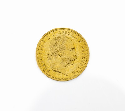 Goldmünze, 1 Dukat, Österreich-Ungarn, 1915, Franz Joseph I., offizielle Nachprägung