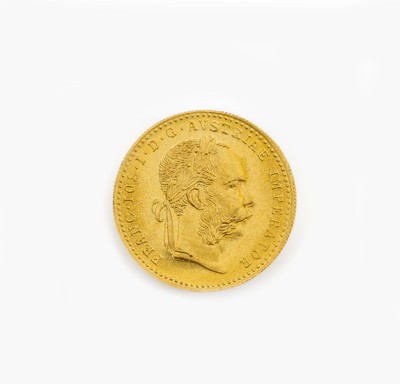 Goldmünze, 1 Dukat, Österreich-Ungarn, 1915, Franz Joseph I., offizielle Nachprägung