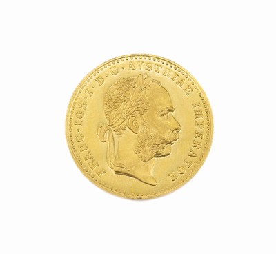 Goldmünze, 1 Dukat, Österreich-Ungarn, 1915, Franz Joseph I., offizielle Nachprägung