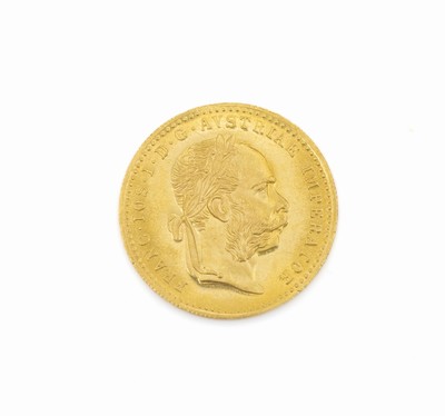 Goldmünze, 1 Dukat, Österreich-Ungarn, 1915, Franz Joseph I., offizielle Nachprägung