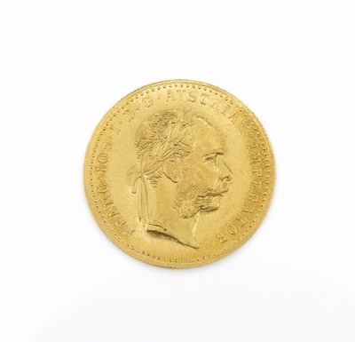 Goldmünze, 1 Dukat, Österreich-Ungarn, 1915, Franz Joseph I., offizielle Nachprägung
