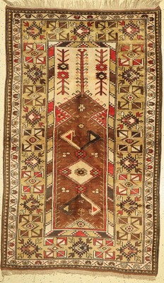 Melas alt, Türkei, ca. 60 Jahre, Wolle auf Wolle, ca. 206 x 127 cm, EHZ: 2-3