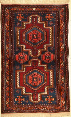 Derbend alt, Kaukasus, um 1960, Wolle auf Wolle, ca. 204 x 128 cm, EHZ: 2