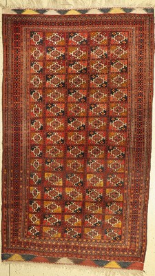 Ersari alt, Turkmenistan, um 1960, Wolle auf Wolle, ca. 208 x 120 cm, EHZ: 2