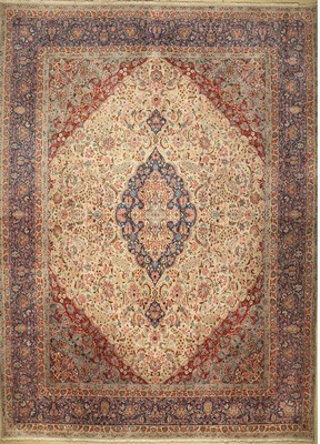 Kerman Palastteppich, Persien, um 1930/1940, Wolle auf Baumwolle, ca. 480 x 350 cm, EHZ: 2