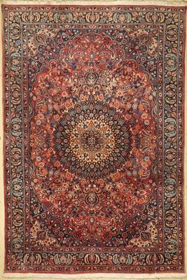 Birdjand, Persien, ca. 50 Jahre, Wolle auf Baumwolle, ca. 310 x 210 cm, EHZ: 2-3, (leichtverblaßt)