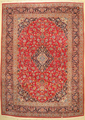 Keschan, Persien, ca. 40 Jahre, Wolle auf Baumwolle, ca. 350 x 248 cm, EHZ: 2
