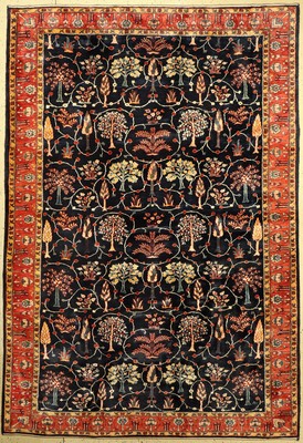 Bidjar fein, Persien, ca. 40 Jahre, Wolle auf Wolle, ca. 356 x 246 cm, Pflanzenfarben, EHZ: 2