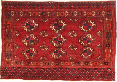 Antike Ersari Tschowal, Turkmenistan, 19 Jhd., Wolle geknüpft auf Wolle, ca. 139 x 96 cm, EHZ: 2-3