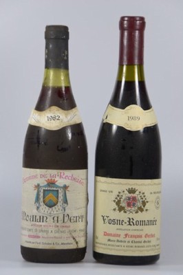 15 Fl. Burgund: 5 Fl. 1989 und 1 Fl. 1989 Vosne-Romanée, Domaine Francois Gerbet und 8 Fl. Moulin a Vent, Domaine De La Rochelle 2 x 1981, 5 x 1982 ...