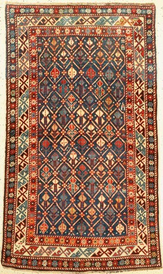 Antiker Schirwan, Kaukasus, 19. Jhd, Wolle geknüpft auf Wolle, ca. 170 x 102 cm, EHZ: 2(guter Zustand).