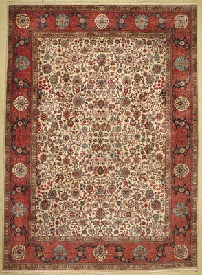 Täbriz Djavan Amirkhiz, Persien, um 1940/1950, Wolle auf Baumwolle, ca. 382 x 277 cm, EHZ: 3