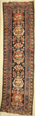 Bachtiar Golfarang, Persien, um 1920/1930, Wolle auf Wolle, ca. 390 x 115 cm, EHZ: 3
