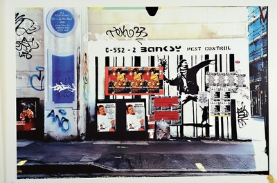 Steve Lazarides, geb. 1969, Druckgrafik, handsign, num. 27/100, Stempel mit Laz Emporium, inkl. Zertifikat, ca. 70x50 cm