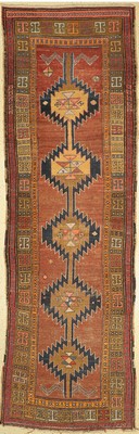 Karabagh antik, Persien, um 1900, Wolle aufBaumwolle, ca. 335 x 107 cm, EHZ: 4